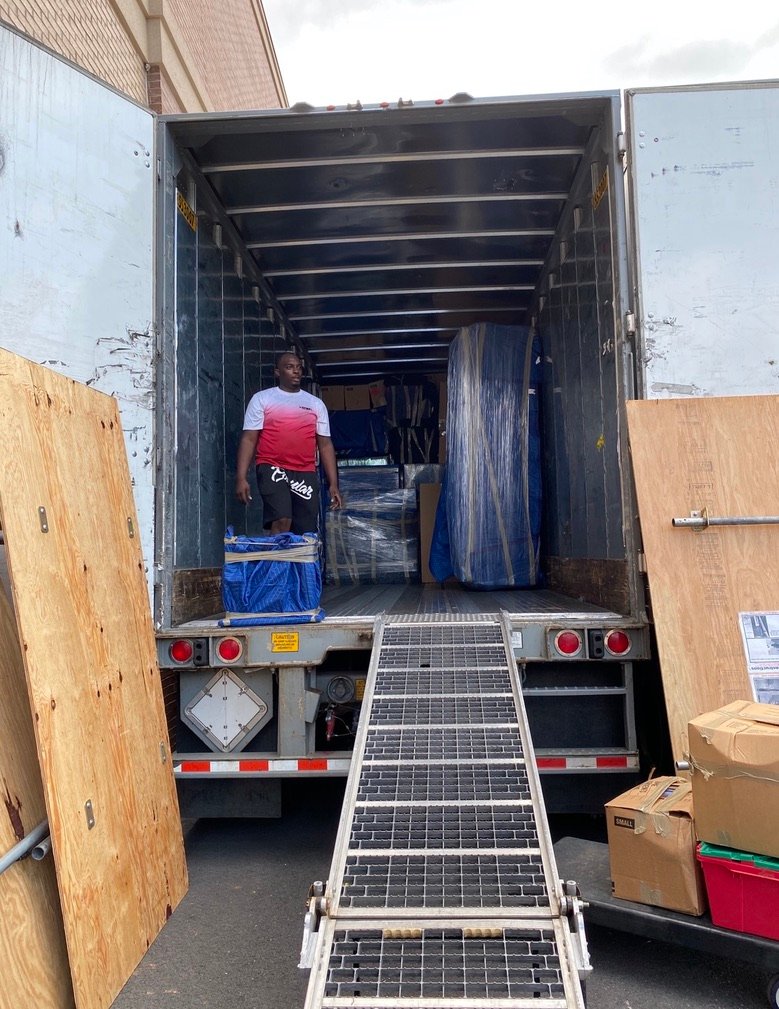 OXB Moves FF&E delivery and installation